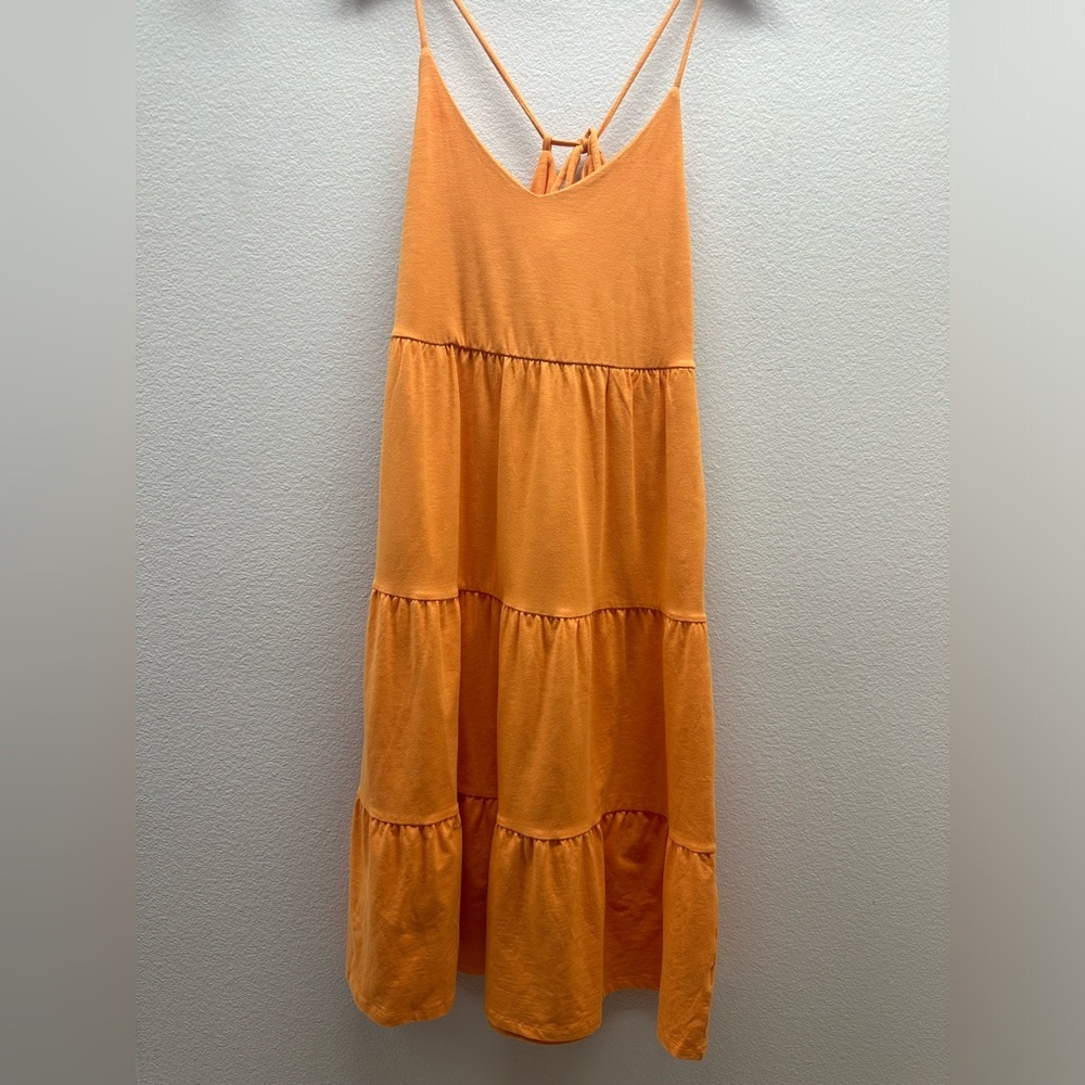 New Old Navy Tie-Back Midi Dress - Picture 8 of 9